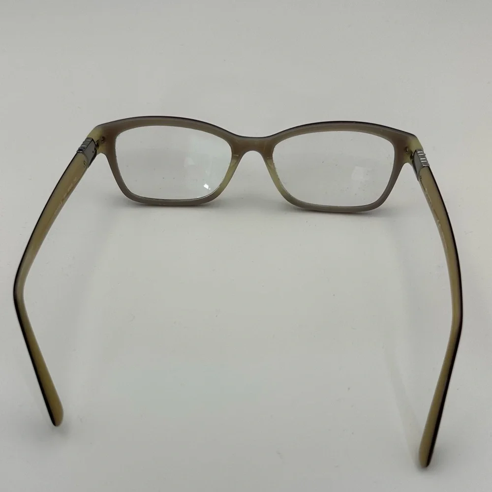 Vogue VO 2765-B 1984 EYEGLASSES FRAMES 53-16-140 Brown Rectangle Burgundy Beige